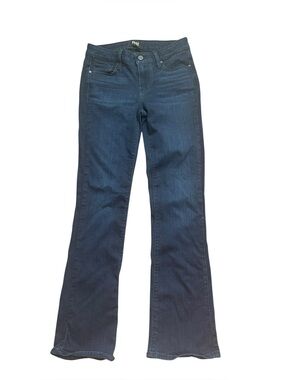 PAIGE Manhattan Bootcut Jeans in dark wash size 26